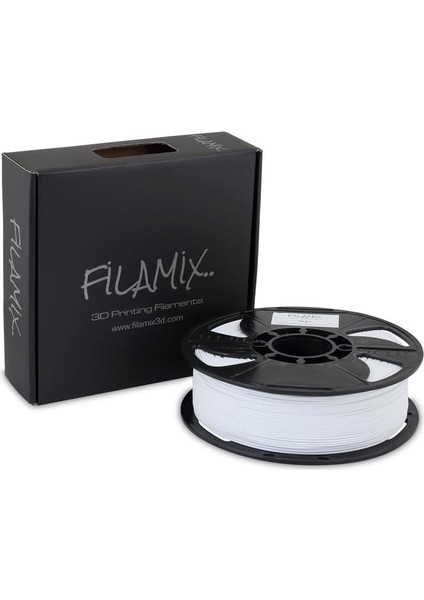 Pla + 1.75 mm Filament 1 kg Plus Beyaz
