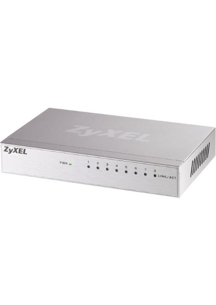 GS-108B V3 8-Port 10/100/1000 Gigabit Ethernet Metal Kasa Desktop Switch