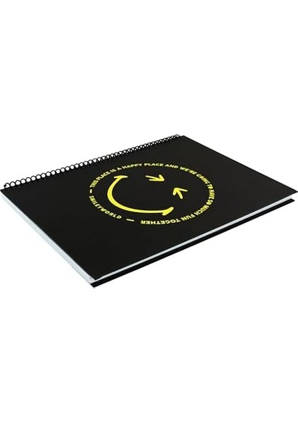 Smiley 18,5X25,5 100 Yaprak Çizgili (Sert Kapak)