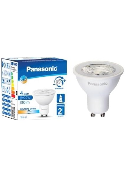 GU10 LED Dim Lamba 4W 310LM 4000K