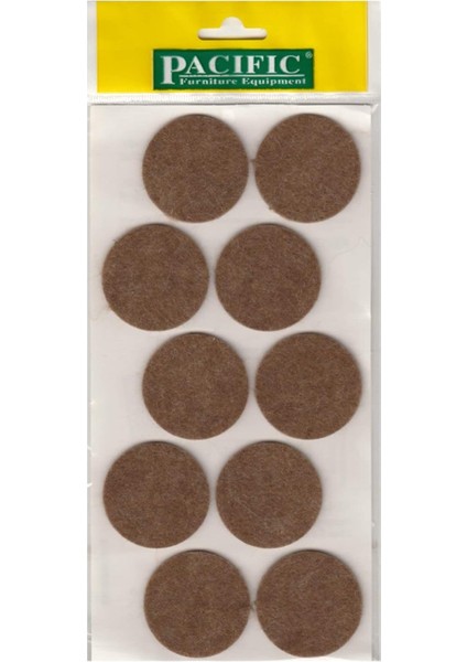 Koç Plastik Yapışkanlı Keçe Zemin Koruyucusu Çap 45 Mm.