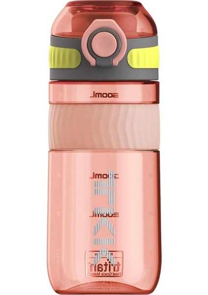 550ML Kilitlenebilir Kapak Rahat Içim Taşıma Kulplu Tritan Spor Matara (Pembe)