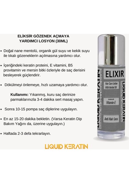 Ekstra Mega Full Düzleştirici Keratin Bakım Seti