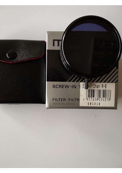 Değiştirilebilir G-R ( Yeşil - Kırmızı ) 58MM Renk Efekti Filtresi