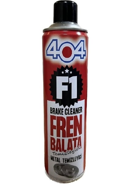 F1 Fren Balata Spreyi Metal Temizleyici