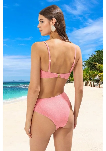 Modern Straplez Bikini Takımı Premium Kalite Klora Dayanıklı Şık Detaylı Plaj ve Havuz Için fiyatları