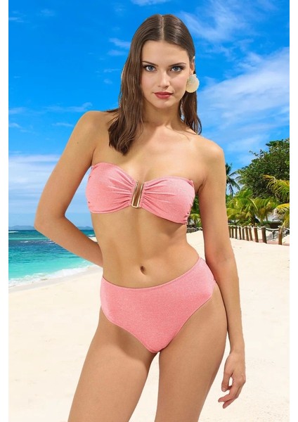 Modern Straplez Bikini Takımı Premium Kalite Klora Dayanıklı Şık Detaylı Plaj ve Havuz Için modelleri