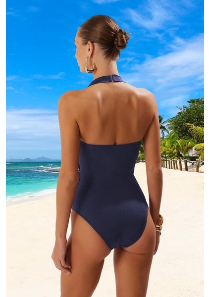 Modern Drape Mayo Yaz Koleksiyonu Plaj ve Havuz Için Yüzme Mayosu Swimsuit