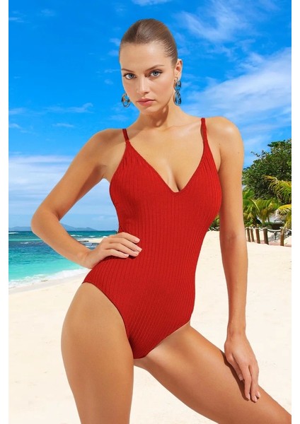 Modern V Yaka Mayo Havuz Mayosu Premium Kalite Yüzme Plaj ve Için Yüksek Konfor modelleri