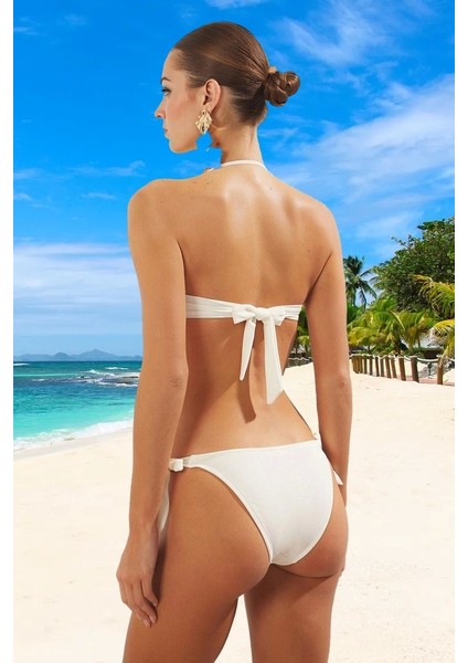 Modern Straplez Bikini Takımı Su Sporları Için Premium Kalite Yaz Koleksiyonu Plaj ve Havuz