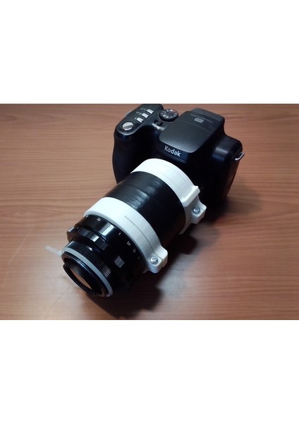 Kodak Z1012 Is Fotoğraf Makinesi ve Helios-44-2 Lens İçin Makro Bağlantı Tüpü (Plastik Aparattır) modelleri