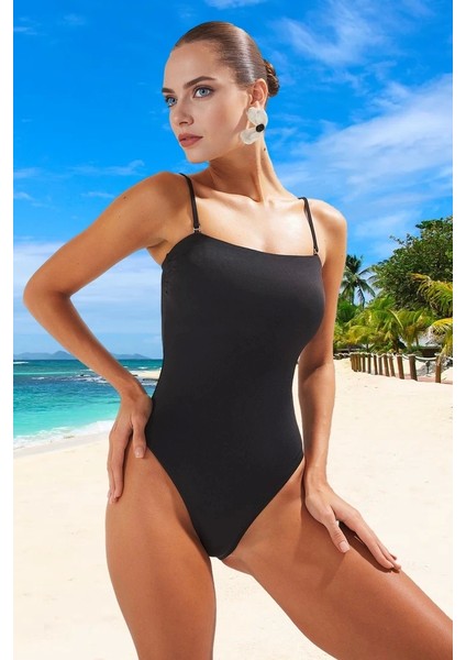 Modern Straplez Mayo Uv Korumalı Premium Kalite Deniz Kıyafeti Hızlı Kuruyan Swimsuit