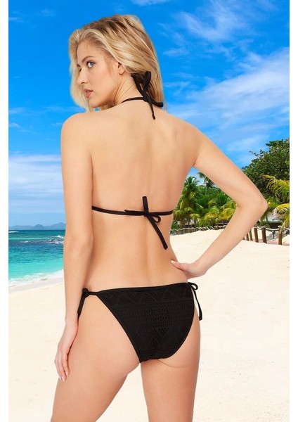 Modern Üçgen Bikini Takımı Yaz Koleksiyonu Yüksek Konfor Özel Tasarım Ergonomik Kesim fiyatları