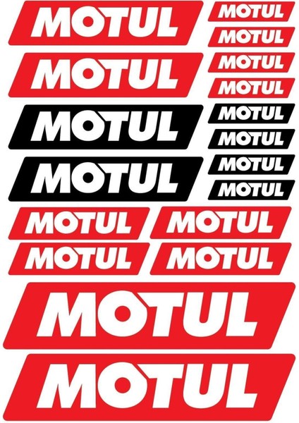 Motul Sticker Set A4