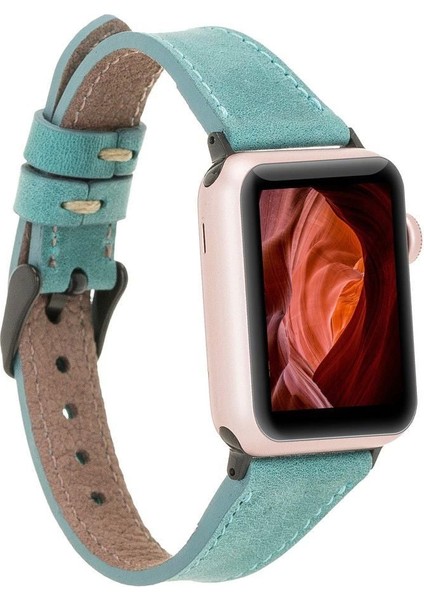 Apple Watch Uyumlu Deri Kordon 42-44-45MM Slim CZ12 indirimleri