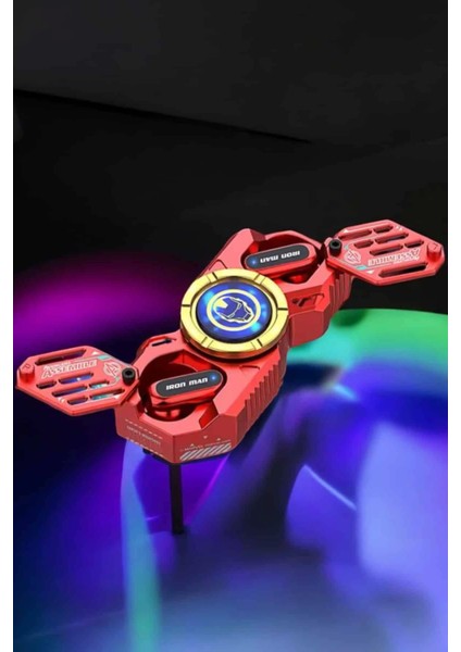 Kırmızı Kablosuz Bluetooth Kulaklık Çarklı Oyuncu Kulaklığı modelleri