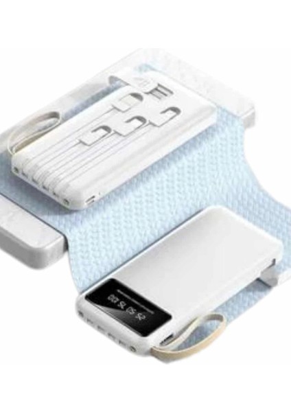 Powerbank Şarj Cihazı 4 Çıkışlı 20.000 Mah Powerbank Taşınabilir Çoklu Giriş fırsatları