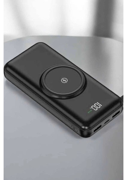 10.000 Mah Powerbank 4 Portlu Hızlı Şarj Dijital Göstergeli