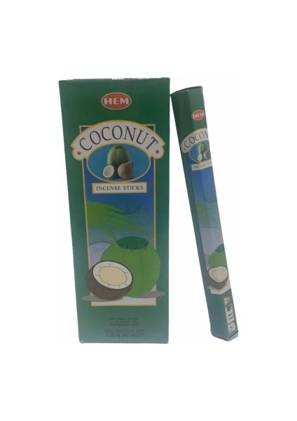 Hem Coconut Aromalı Çubuk Tütsü
