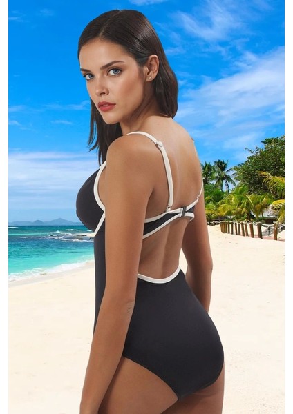 Modern Mayo Deniz Kıyafeti Plaj ve Havuz Için Klora Dayanıklı Mayosu Özel Tasarım