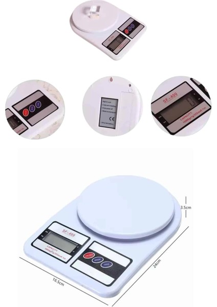 Yeni Nesil Taşınabilir Dijital Hassas Mutfak Tartısı Mutfak Terazisi Hassas Ölçüm 10 kg modelleri