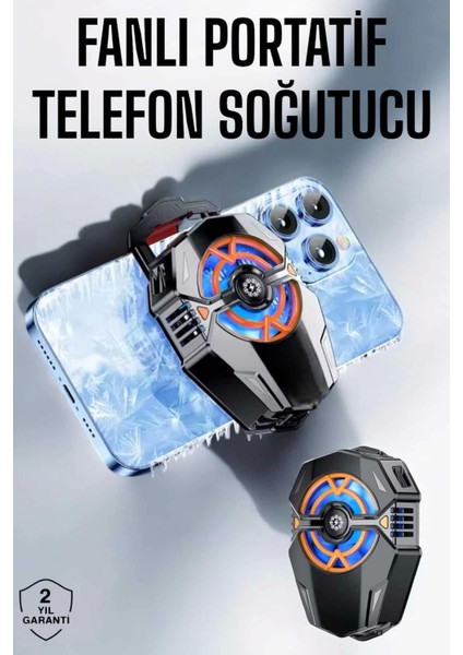 Telefon Soğutucu Fanlı Güçlü Motor Radyotör Soğutucu