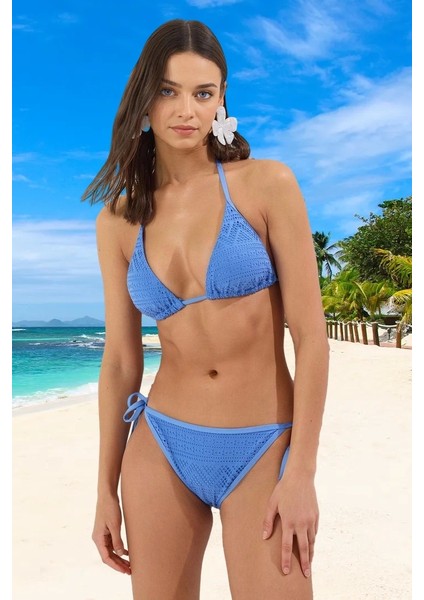 Modern Üçgen Bikini Takımı Yaz Koleksiyonu Yüksek Konfor Özel Tasarım Ergonomik Kesim modelleri