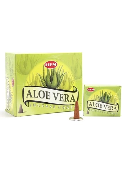 Aloe Vera Aromalı Konik Tütsü