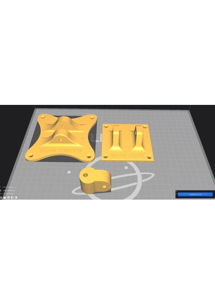 Vesa Mount 100X75 (Plastik Aparattır!!!)