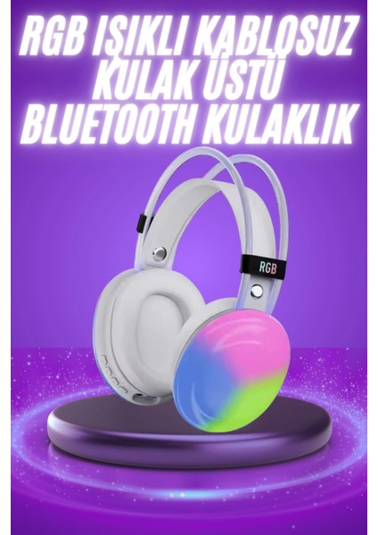 2025 Model Bluetooth Kulaklık Kulak Üstü Kablosuz Uzun Ömürlü Unısex