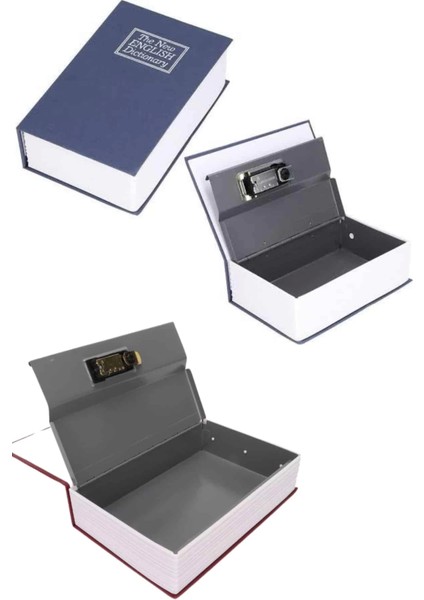 Kilitli Gizli Kasa Sözlük Kumbara Kitap Sözlük Görünümlü 18CM fiyatları
