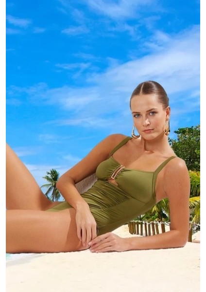 Modern Drape Mayo Hızlı Kuruyan Plaj Mayosu Yüzme Kıyafeti Swimsuit Banyo