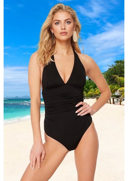 Modern V Yaka Mayo Ergonomik Kesim Şık Detaylı Swimsuit Yüksek Konfor Klora Dayanıklı fiyatları