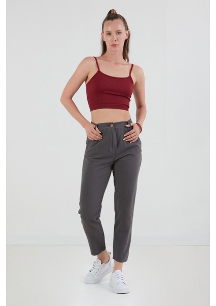 Fitilli Ip Askılı Crop Büstiyer modelleri
