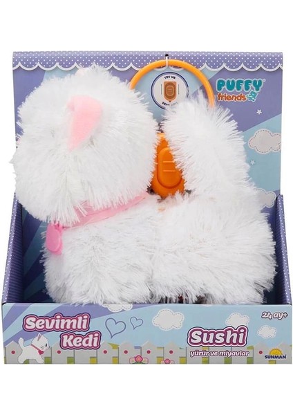 Sevimli Kedi Sushi Sesli ve Hareketli modelleri
