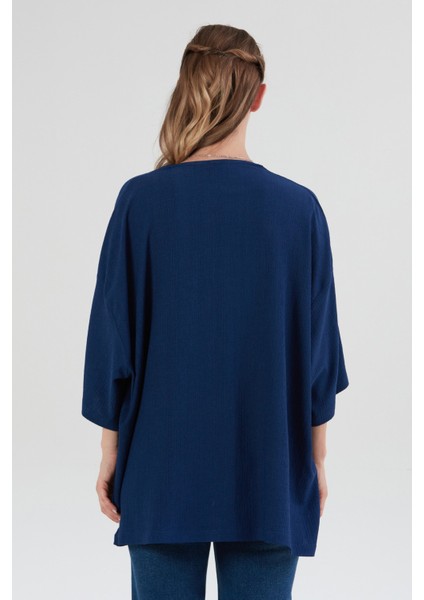 Basic Bürümcük Kumaş Şal Yaka Kimono fırsatları