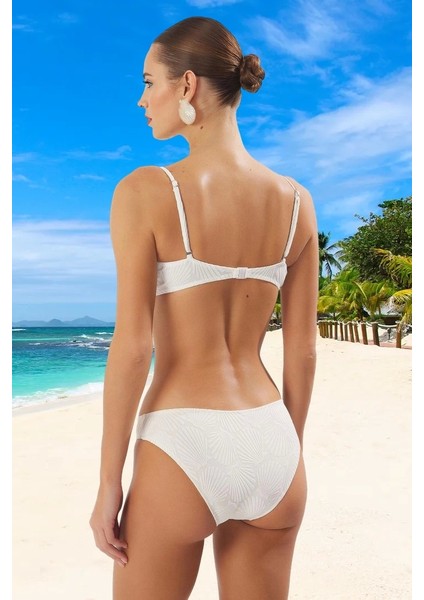 Modern Straplez Bikini Takımı Yaz Koleksiyonu Esnek Kumaş Klora Dayanıklı Özel Tasarım fiyatları