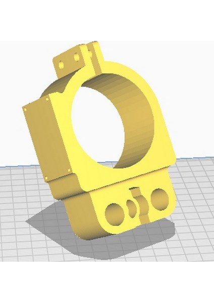 65 Mm'lik Iş Milini ve Lazeri Cnc 3018 Makinesine Takma (Plastik Aparattır!!!)