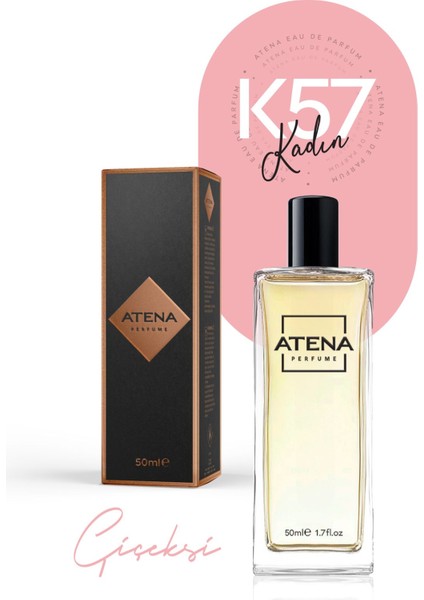 K57 Delina Çiçeksi Edp 50 ml Kadın Parfüm