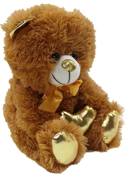 62500 Parlak Kalpli Peluş Ayı 30 cm modelleri