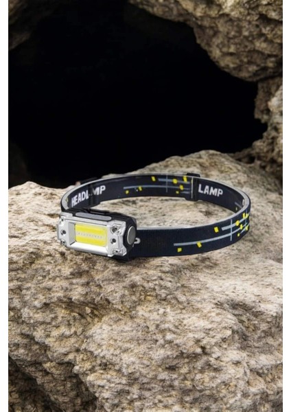 Kafa Lambası El Fenerli Kamp Lambası USB Şarjlı Esnek Lamba fiyatları