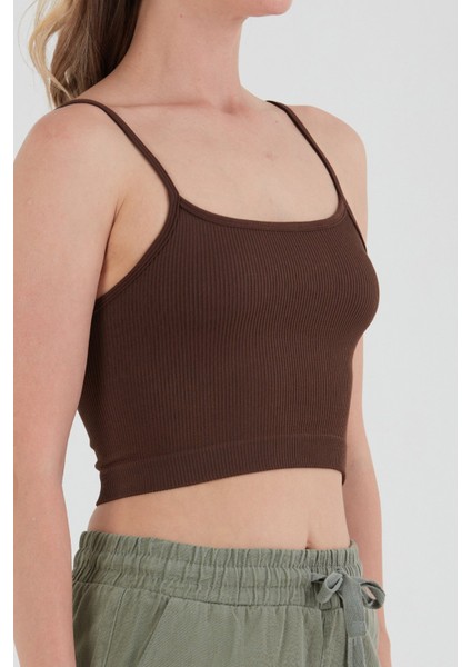 Fitilli Ip Askılı Crop Büstiyer indirimleri