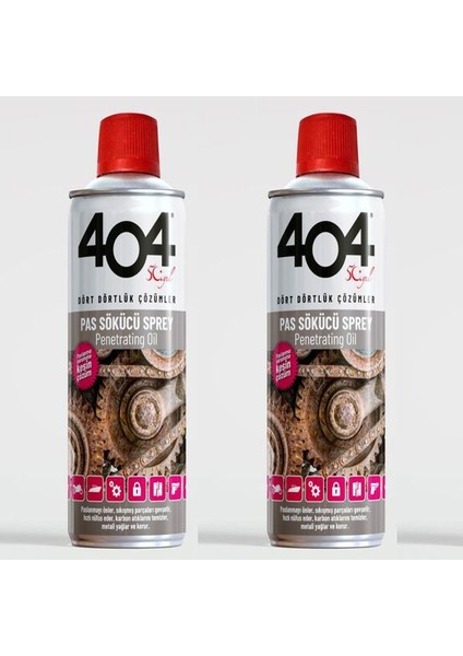 Pas Sökücü 400 ml Sprey 2 Adet