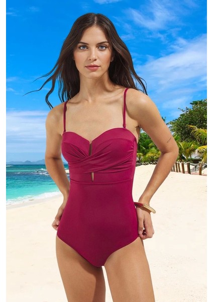 Modern Drape Mayo Havuz Mayosu Klora Dayanıklı Uv Korumalı Şık Detaylı Su Sporları Için modelleri