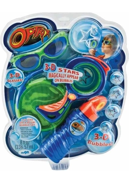 Optrix 3D Bubbles Set Yıldız Efektli 20175 D