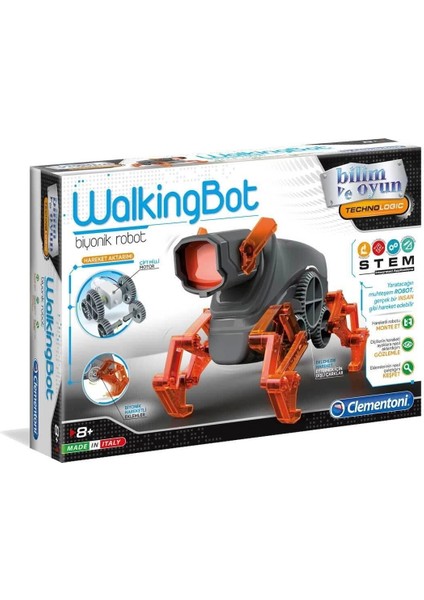 64441 Walkingbot /robotik Laborutavarı /bilimveoyun +8 Yaş