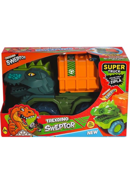 BMD503 Sweptor Dino Çöp Kamyonu -Asya Oyuncak