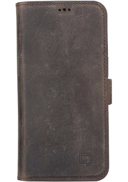 Apple iPhone 13 Pro Uyumlu Deri Cüzdanlı Kılıf Acı Kahve fiyatları