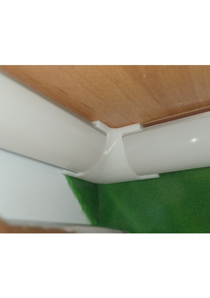 LED Bandın Profili Için Köşe Konnektörü (16X16). Iç ve Dış Açı. (Plastik Aparattır!!!) fiyatları
