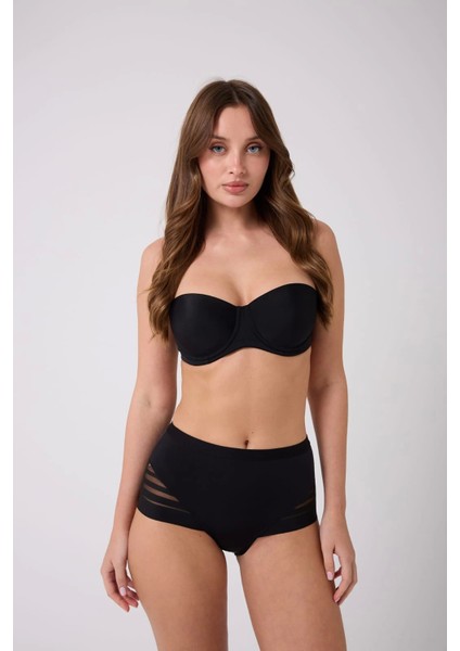 Freshness 1032 Lazer Kesim Tül Boxer Korse